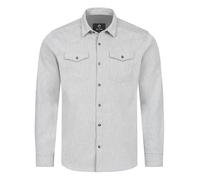 Rock Creek Herren Hemd Jeanshemd Freizeithemd Denim Hemden Langarm Regular Männer Jeans Hemd Kentkragen Übergangshemd H-339 Beige L