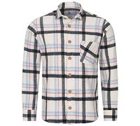 Rock Creek Herren Hemd Kariertes Flanellhemd Karohemd Herrenhemd Flanell Hemden Holzfällerhemd Übergangsjacke Langarm Kariert Winter H-327 Blau 4XL