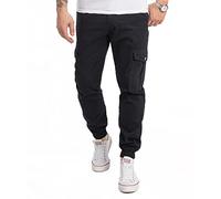 Rock Creek Herren Hose Cargohose Tapered Fit Chino Hose Cargo Hose Jogging Casual Pants Männerhose Freizeithose Hosen Herrenhose RC-2356 Navy W40 L32