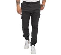 Rock Creek Herren Hose Cargohose Tapered Fit Chino Hose Cargo Hose Jogging Casual Pants Männerhose Freizeithose Hosen Herrenhose RC-2189 Anthrazit W34 L30