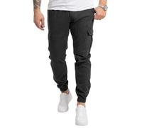 Rock Creek Herren Hose Cargohose Tapered Fit Chino Hose Cargo Hose Jogging Pants Männerhose Freizeithose Hosen Herrenhose RC-2356 Dunkelgrau W38 L30