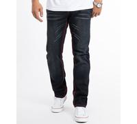 Rock Creek Herren Jeans Comfort Fit Schwarz RC-2092: W36 / 30 in