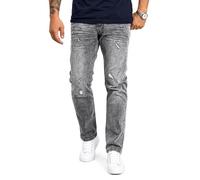 Rock Creek Herren Jeans Destroyed Darkgrey RC-2107 [W38 L32]