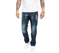 Rock Creek Herren Jeans Regular Fit Blau RC-2103: W44 / 32 in