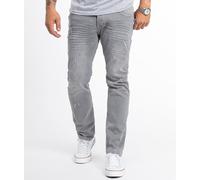 Rock Creek Herren Jeans Regular Fit Hellgrau RC-2105: W32 / 30 in