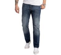 Rock Creek Jeans Straight Cut Blau 30W/30L