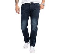 Rock Creek Jeans Straight Leg Blau 38W/32L