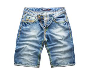 Rock Creek Herren Jeans Shorts Blau RC-2078: W34