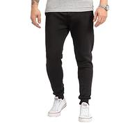 Rock Creek Herren Jogginghose Trainingshose Slim Fit Freizeithose Männerhose Trainingshosen Trousers Sporthose Fitness Jogg Herrenhose H-269 Schwarz M