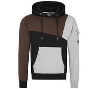 Rock Creek Herren Kapuzenpullover Hoodie mit Kapuze & Kängurutasche bequemes Sweatshirt für Freizeit Sport Outdoor & Alltag Casual Herren Pullover modern & vielseitig H-408 Braun XL