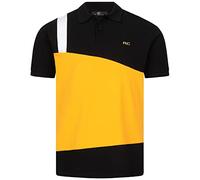 Rock Creek Herren Polo T-Shirts Basic Shirt Kurzarm Poloshirt Polohemd Slim Fit Sommer Shirts Männer T Shirt Top Polokragen H-307 Schwarz M