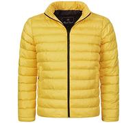 Rock Creek Herren Steppjacke Übergangsjacke Leicht Herrenjacke Männer Jacken Stepp Jacken mit Kapuze Daunenjacke Thremojacke H-320 Maisgelb S