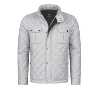 Rock Creek Herren Steppjacke Übergangsjacke Leicht Herrenjacke Männer Jacken Stepp Jacken mit Kapuze Daunenjacke Thremojacke H-347 Grau 2XL