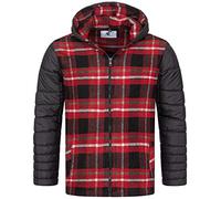 Rock Creek Winterjacke Rot 4XL
