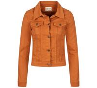 Rock Creek Damen Jeansjacke Denim D-401 : Farbe - Orange, Größe - XL
