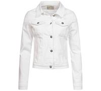 Rock Creek Damen Jeansjacke Denim D-401 : Farbe - Weiß, Größe - 3XL