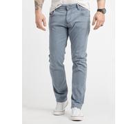 Rock Creek Herren Jeans Regular Fit Stretch Jeans Männerhose Herrenjeans Denim Hosen Herrenhose Straight Cut Stonewashed RC-2415 Grau W42 L34