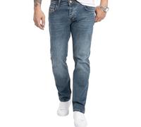 RockCreek Jeans Straight Leg, blau, W32/L36 Blau