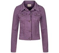 Rock Creek Jeansjacke Damen Stretch Stonewashed Kurz D-401 Violett 2XL