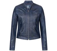 Rock Creek Lederjacke Dunkelblau 2XL
