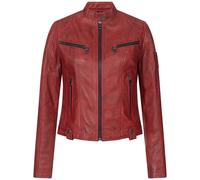 Rock Creek Lederjacke Rot M