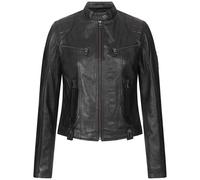 Rock Creek Lederjacke Schwarz S