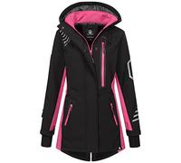 Rock Creek Softshellmantel Damen Outdoor Regenjacke D-491 Pink 5XL
