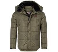 Rock Creek Winterjacke Herren Parka mit Kapuze H-393 Dunkelgrün 5XL