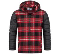 Rock Creek Winterjacke Rot 4XL