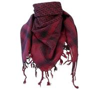 Rock Daddy Tuch Unisex Schal bordeaux/schwarz