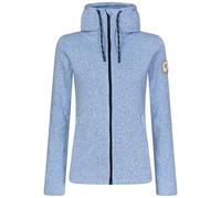 Rock Experience Berna M Kapuzenfleece L O326 Arctic Ice Melange / 0208 Caviar