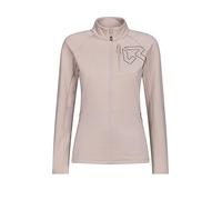 Rock Experience Damen Arrows Mock Neck Woman Fleece Technisches Berg-Sweatshirt | Outdoor, Beige, XS EU