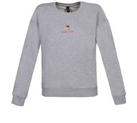 Rock Experience Damen Boulder Stone Crew Neck Pullover (Größe XS, grau)