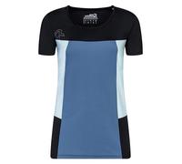 ROCK EXPERIENCE Funktionsshirt "Drum" in Blau - 78% | Größe XS | Damen Outdoor Tops Shirts
