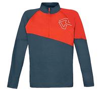 Rock Experience REMC02072 Urus Sweatshirt Men's 1556 Reflecting Pond+0740 Cherry Tomato XXL