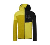 Rock Experience REMC02411-W971 Kobra Hoodie FZ MAN Fleece Sweatshirt Herren 1809 Sulphur Spring+0208 Caviar+O295 SULPH Mel XXL