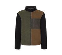 Rock Experience REMC02911-X0032 RE.TAKOTNA Mock Neck FZ Man Fleece Sweatshirt Herren 1924 Olive Night+0261 Otter+0208 Caviar S