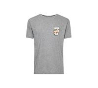 Rock Experience REMT02061 Spaghetti Lover P.1 SS T-Shirt Men's Grey Melange S
