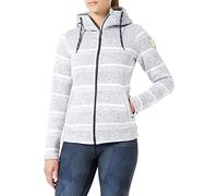 ROCK EXPERIENCE REWC01981 Berna Hoodie FZ Sweatshirt Women Grey Melange S