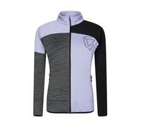 Rock Experience REWC02331-X0020 Kobra Mock Neck FZ Woman Fleece Sweatshirt Damen 2268 Baby Lavender+0208 Caviar+O014 Grey Melange S
