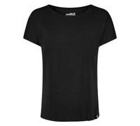 Rock Experience REWT02081-0208 Echo Wall SS Woman T-Shirt Damen T-Shirt Caviar XXL, Caviar, XX-Large