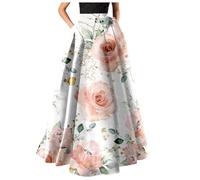 Rock In A Linie Rock Mit Muster Rock Damen Lang Wickelrock Lang Sommer Sommerkleider Und RöCke A Linien RöCke Schwarzer Bleistiftrock Schwarzer Mini Rock Maxi Jeansrock Lange Rock Patchwork Rock