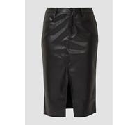 Rock in Leder-Optik 54 schwarz 2177818.9999.54