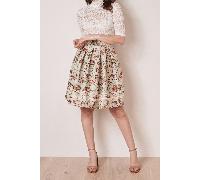 Rock - INGE % - Krüger Collection - inkl. Gürtel - Beige - 261165-000-0023 Beige - Gr. - 32