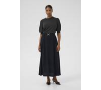 Midirock KAFFE "Rock KAillis", Damen, Gr. 34, schwarz (schwarz deep), Obermaterial: 100% Polyester PES., Röcke (20341830-34) schwarz deep