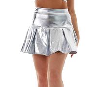 rock leder, Lederrock Damen Schwarz Bodycon Röcke Sexy Elegant Bleistiftrock Leather Skirt A-Linie Kurz Damenrock Partyrock High Waist Büro Freizeitrock