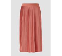 Rock mit Plisseefalten und Elastikbund 36 Orange 2166993.2080.36