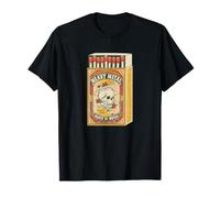 Rock Music Skull Roses Vintage Match Pack Graphic T-Shirt