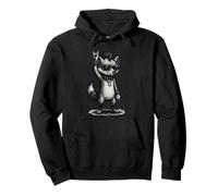 Rock n Roll Fuchs Punk Rocker mit Style Pullover Hoodie