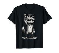 Rock n Roll Fuchs Punk Rocker mit Style T-Shirt